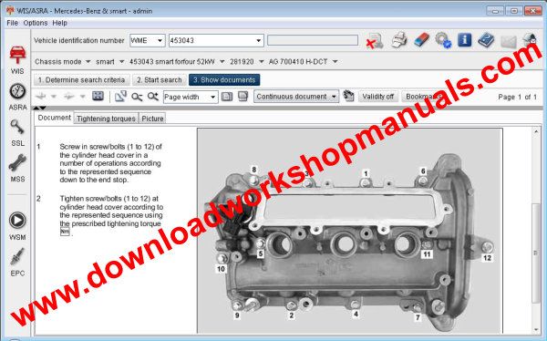 smart forfour repair manual
